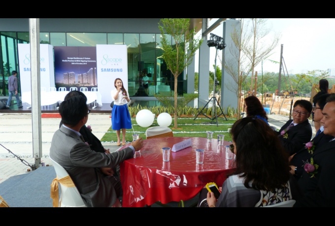 8scape Residences @ Sutera Priority Preview & Samsung Partnership Signing Ceremony