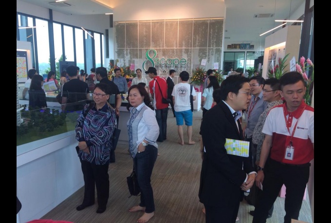 8scape Residences @ Sutera Grand Opening
