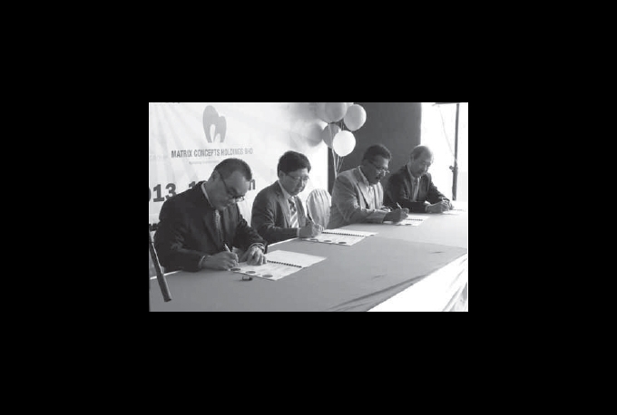 KIP Group and Matrix Concepts Holdings Bhd Signing Ceremony